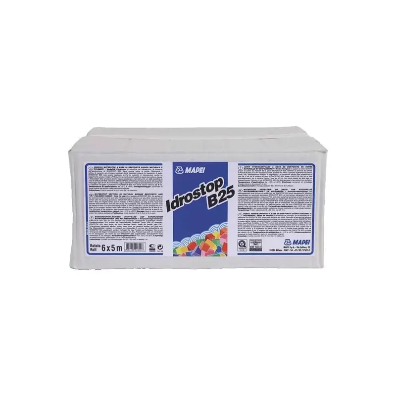Giunto bentonitico Idrostop B25 Mapei 5 Mt Goedkoop
