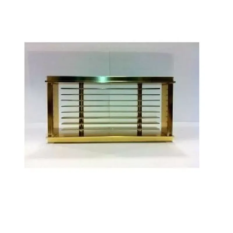 Direct Verzonden Griglia in ottone per aria calda 18x9cm G7 Edilkamin