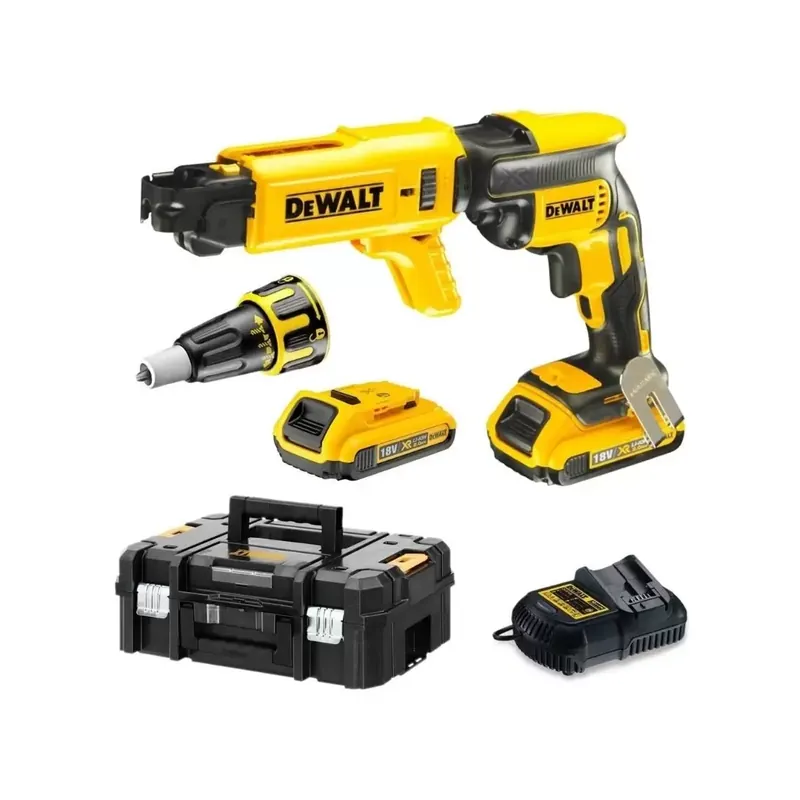 Hete Deal Avvitatore cartongesso DeWalt viti a nastro 18V XR 2Ah DCF620D2K