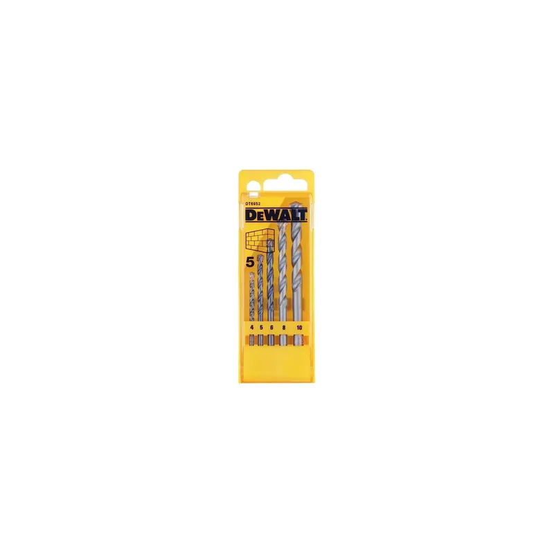 Superprijs Set 5 punte calcestruzzo Art. DT6952-QZ DeWalt