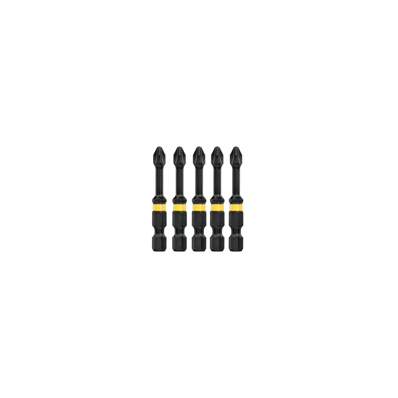 Set inserto avvitatura PH2 50mm 5pz Art. DT7998T DeWalt Lage Prijs