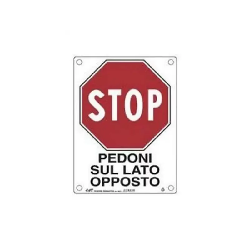 Voordeelprijs Cartello Pedoni lato opposto 30374 FT