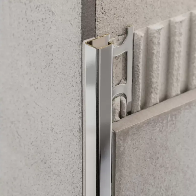 Laatste Kans Profilo in alluminio brillantato argento lunghezza 270cm ProAngle Q Profilpas