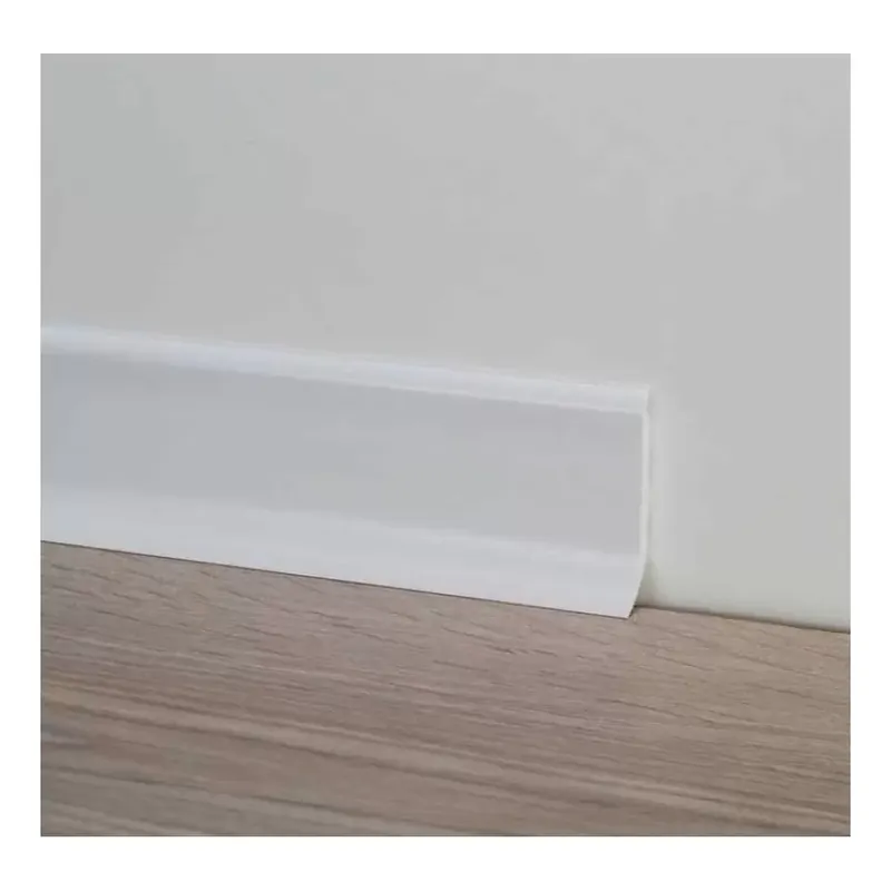 Populair Battiscopa in PVC co-estruso 250 cm 8598 Pvc Line Profilpas