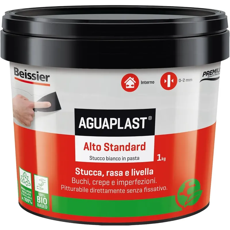 Stucco in pasta Alto Standard Aguaplast 25400 Boldrini Meest Verkocht