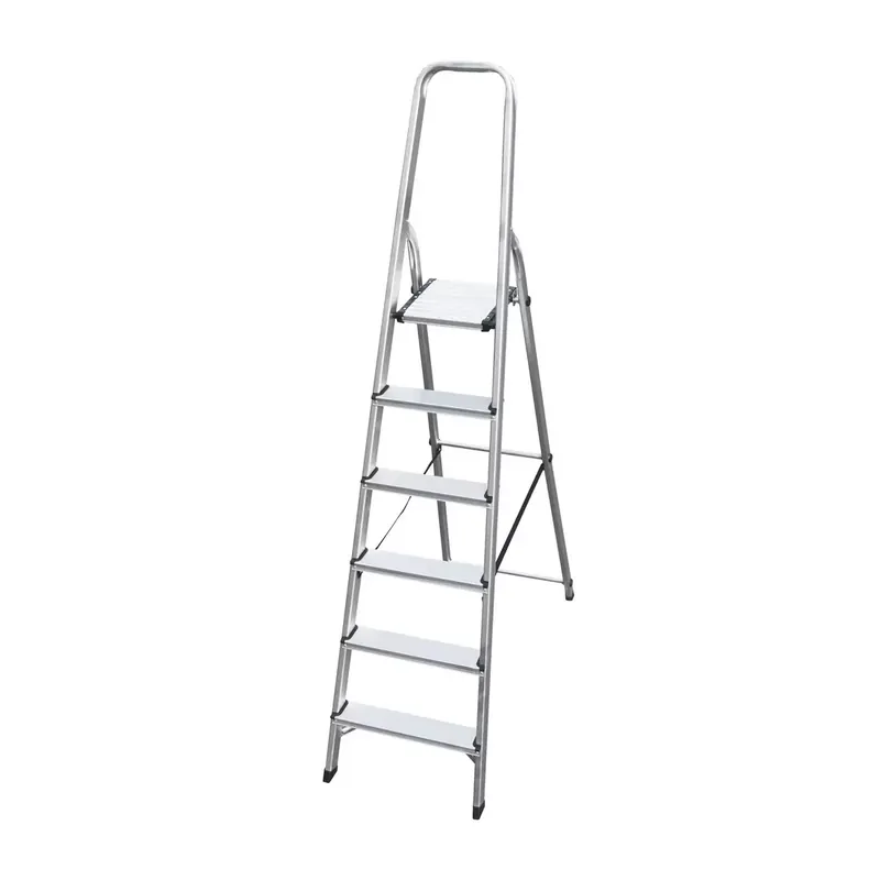 Op = Op Scala casalinga in alluminio con piattaforma Frigerio 6024N