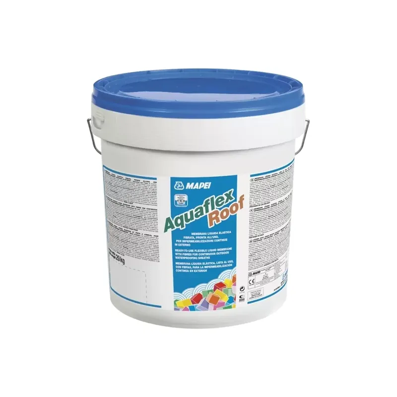 Membrana liquida per impermeabilizzazione 20kg Aquaflex Roof Mapei Gratis Retour