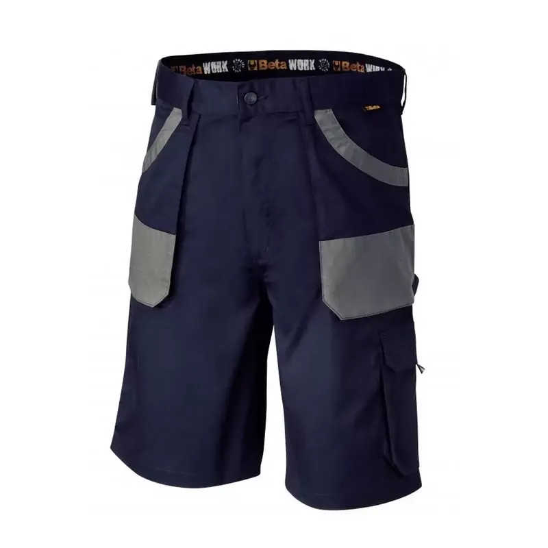Bermuda leggeri da lavoro blu e grigio 180gr 7871 Beta Uitverkoop