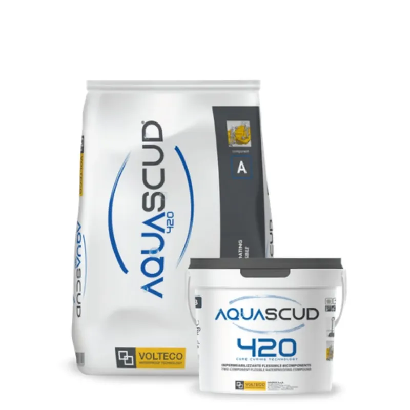 Speciale Aanbieding Aquascud 420 Volteco 20.7Kg - Impermeabilizzante flessibile bicomponente