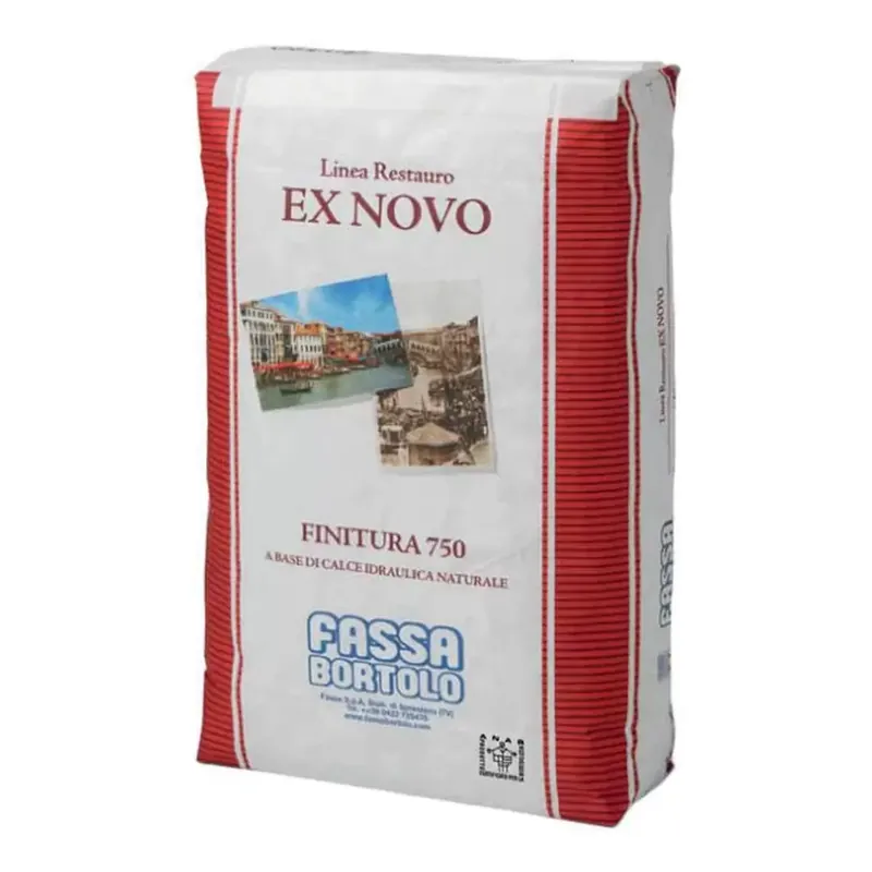 Uitverkoop Bio-intonaco per il risanamento di murature umide 25Kg Finitura 750 Fassa