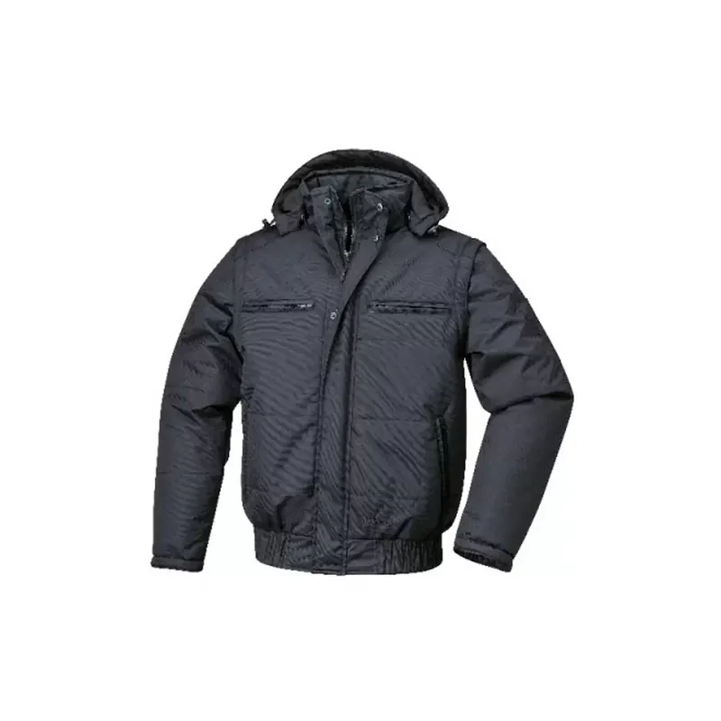 Betrouwbaar Giacca impermeabile con cappuccio nero Beta 7780N