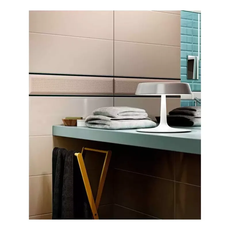 Seizoensaanbieding Piastrelle in pasta bianca avorio 25x65 1^ Tono 032 conf.0.98 Chic Ceramica Sant‘Agostino