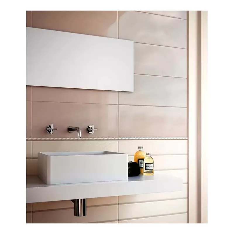 Piastrelle in pasta bianca ecr� 25x65 1^ Tono 021 conf.0.98 Chic Ceramica Sant‘Agostino Voordeelprijs