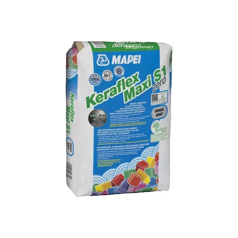 Collante grigio Keraflex Maxi S1 Zero 25Kg Aanbieding