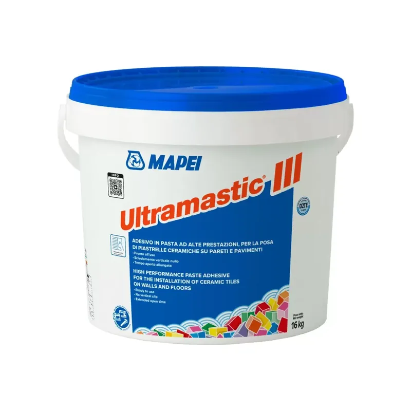 Bestel Nu Adesivo per posa di piastrelle 5KG Ultramastic III Mapei