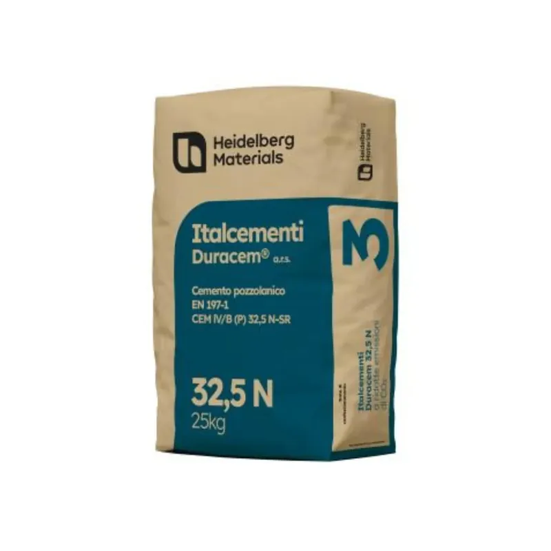 Cemento grigio R 32,5 Duracem 25Kg Heidelberg Materials Weekendaanbieding
