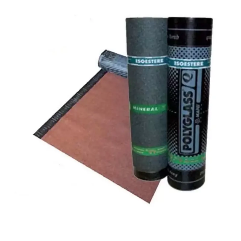 Guaina impermeabilizzante poliestere colore rosso ardesia rotolo 10m Isoestere Polyglass Speciale Aanbieding