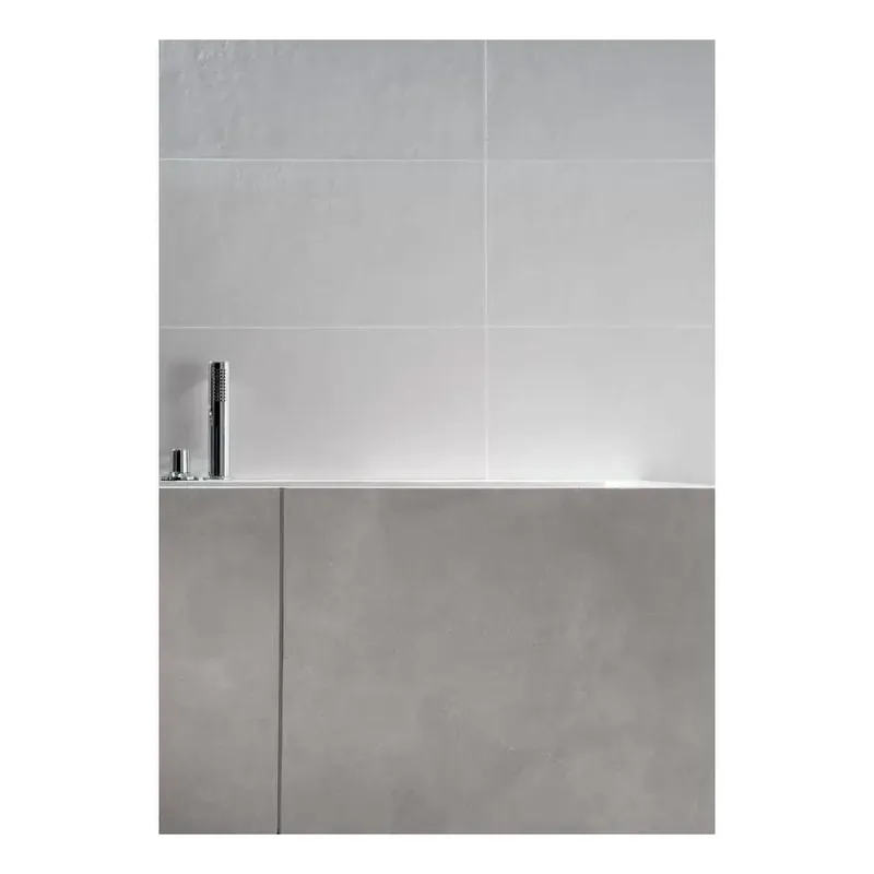 Pavimento gr�s porcellanato bianco puro bocciardato 30x60 1^ PA07 Tono F52 conf.1.08 Re Plain Mirage Direct Verzonden
