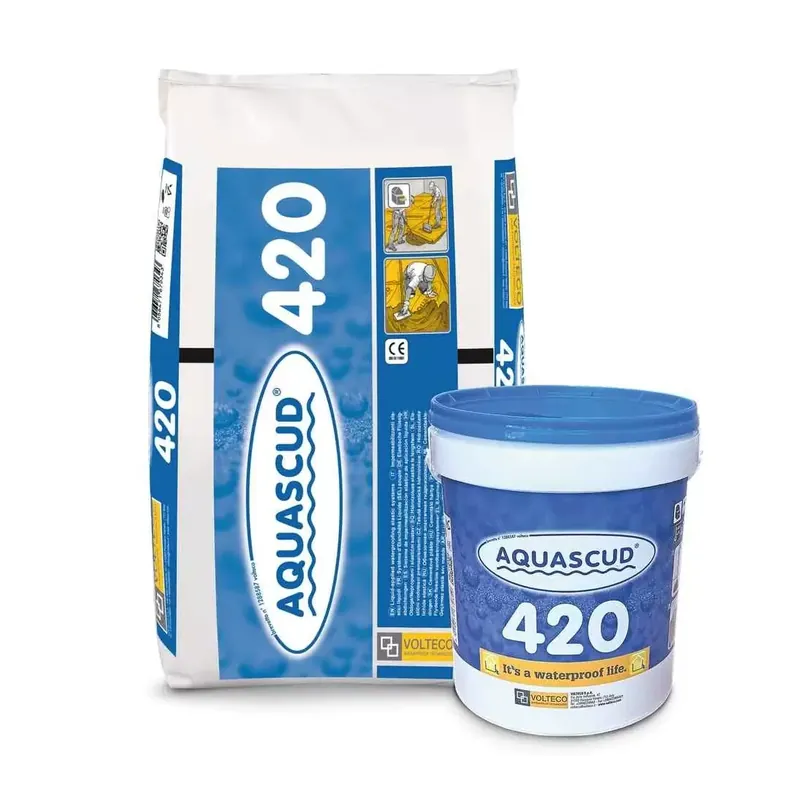 Alleen Vandaag Impermeabilizzante flessibile bicomponente 18Kg Aquascud 420 Volteco