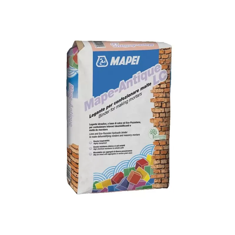 Legante idraulico per intonaci deumidificati 20Kg Mape Antique LC Mapei Rechtstreeks Van De Fabrikant