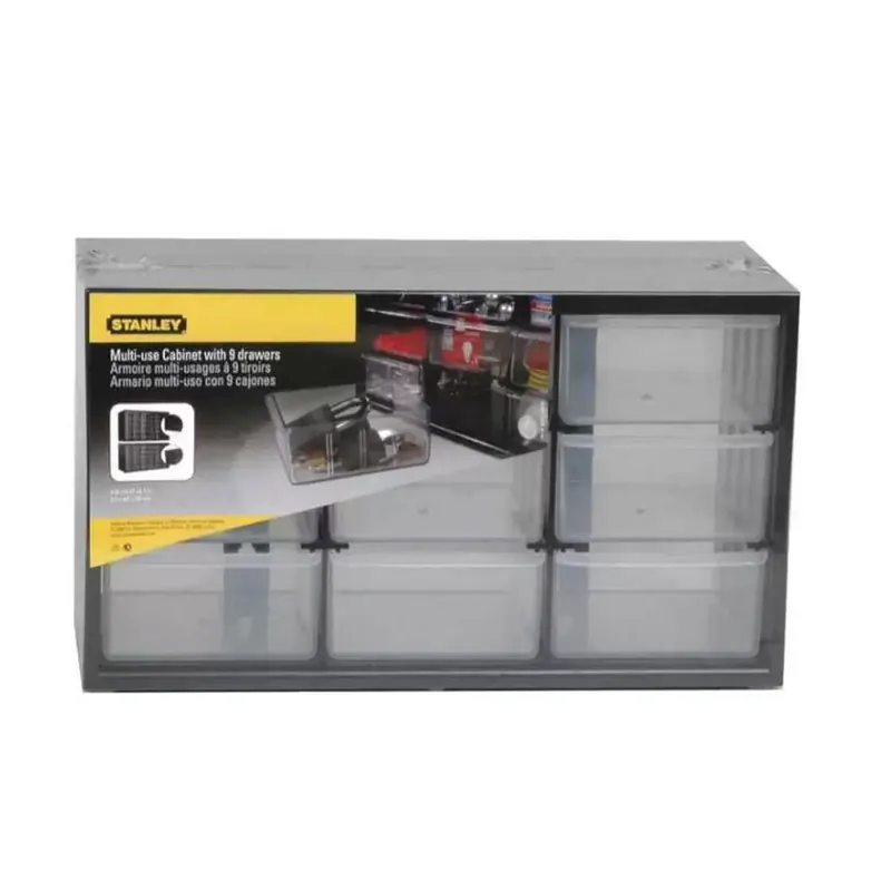 Cassettiera per minuteria 9 cassetti grandi Stanley Alleen Vandaag