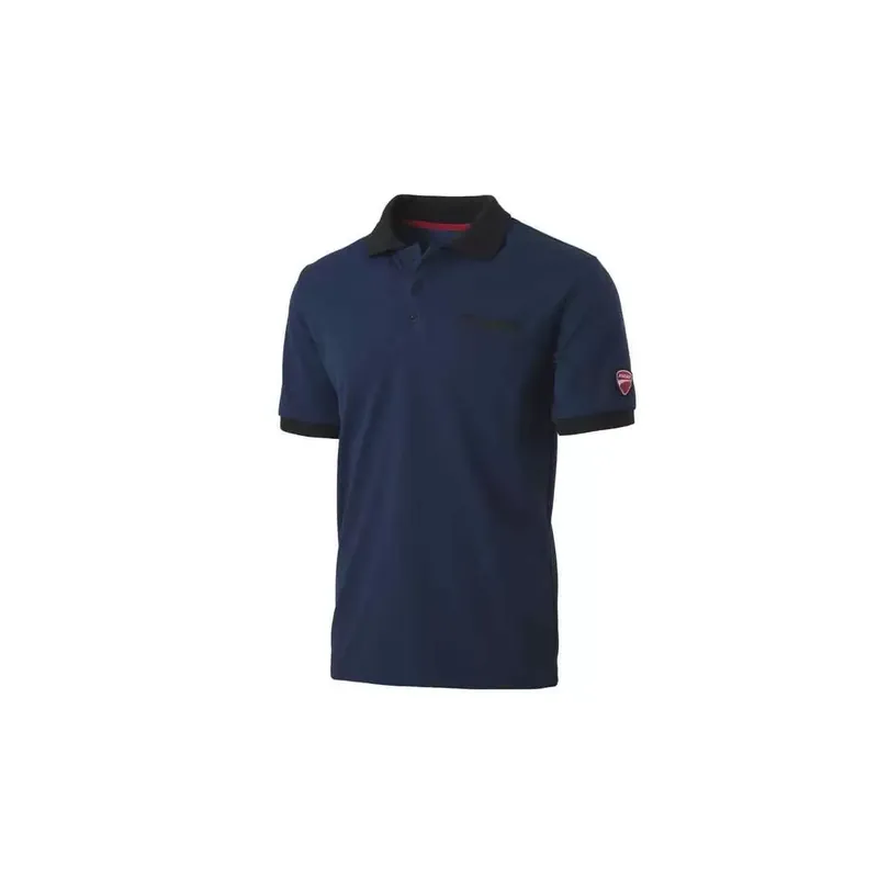 Polo manica corta blu saylor Inn Indianapolis 22DUC2 Ducati Populair