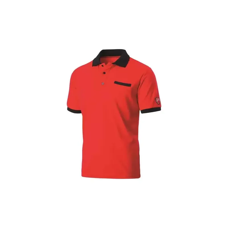 Polo manica corta rossa Inn Indianapolis 22DUC2 Ducati Hete Deal