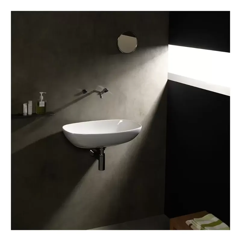 Lavabo da bagno 75x45 cm Flaminia Nudaslim 75 Beperkt Aanbod