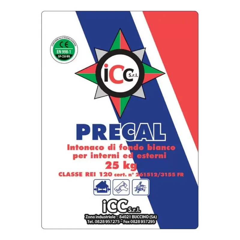 Finale Uitverkoop Intonaco precal fiber da 25Kg ICC