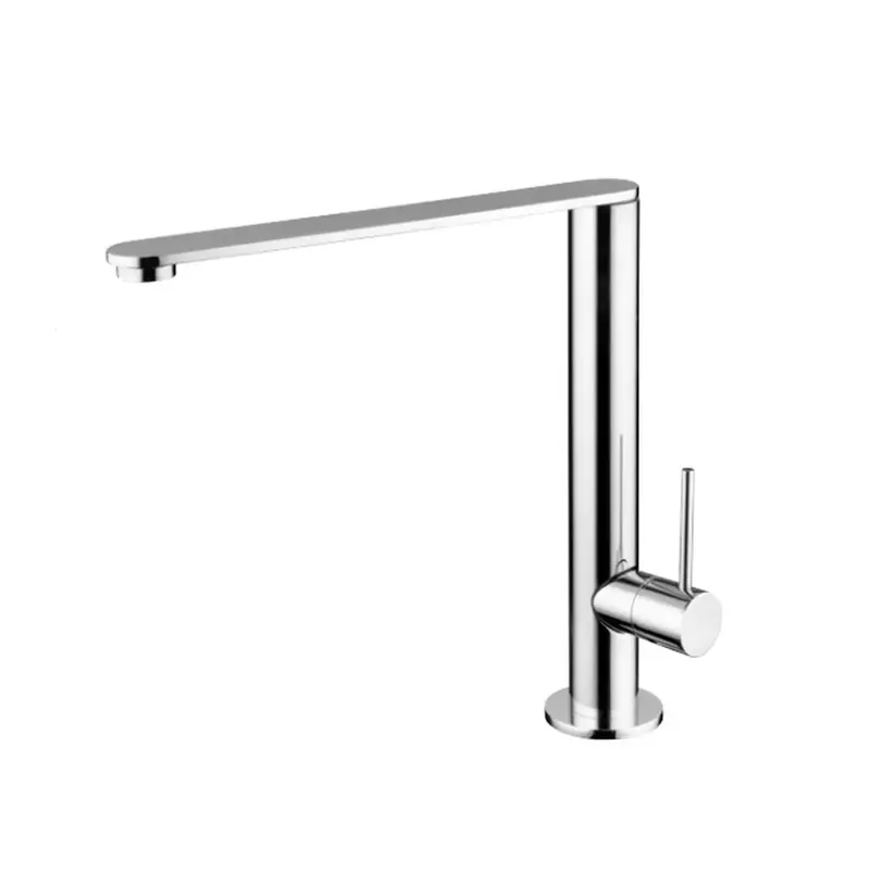 Laatste Versie Miscelatore lavello cucina cromato a canna ultrapiatta SA71 Keller Taps