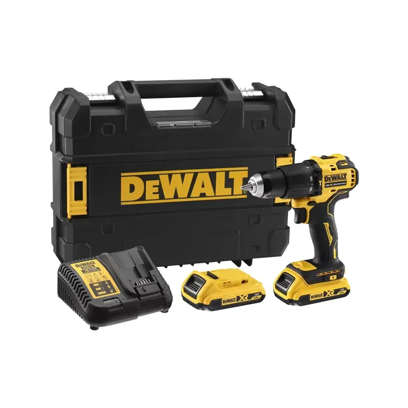 Bestel Nu Trapano avvitatore DeWalt XR percussione 18V T-Stak DCD709D2T