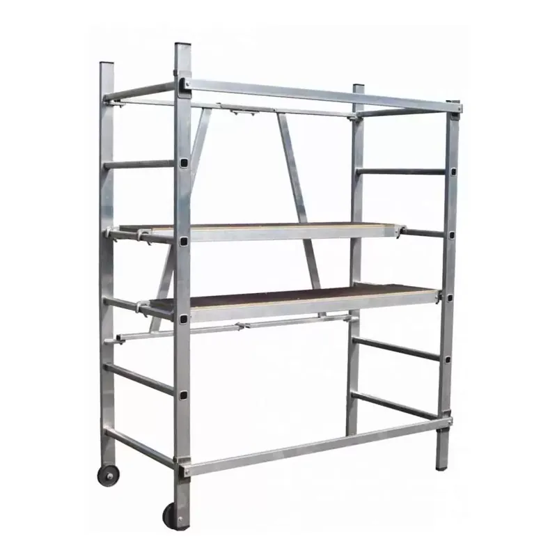 Mini ponteggio hobbistico alluminio Alumini Frigerio Snelle Levering