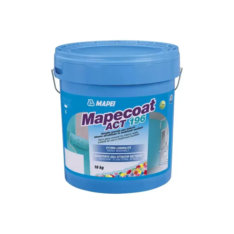 Pittura a smalto ambienti sanitari Mapecoat Act196 Mapei 4Kg Exclusieve Aanbieding