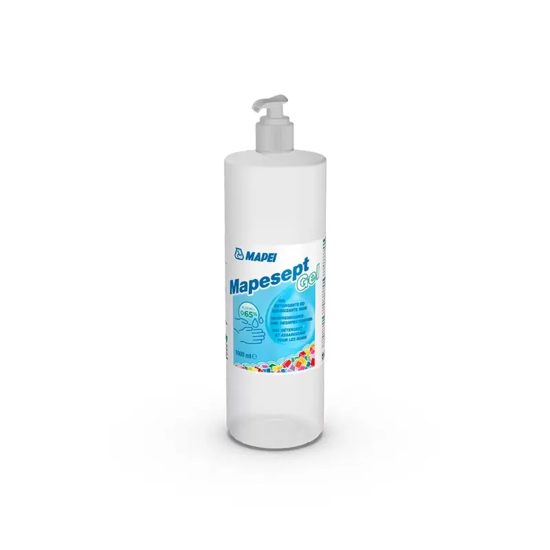 Detergente igienizzante base alcool Mapesept Gel Mapei 1Lt Shop Nu