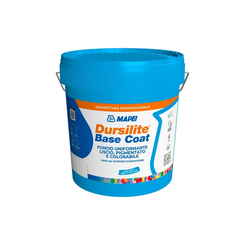 Fondo murale liscio bianco Dursilite Base Coat Mapei Tijdelijk Beschikbaar