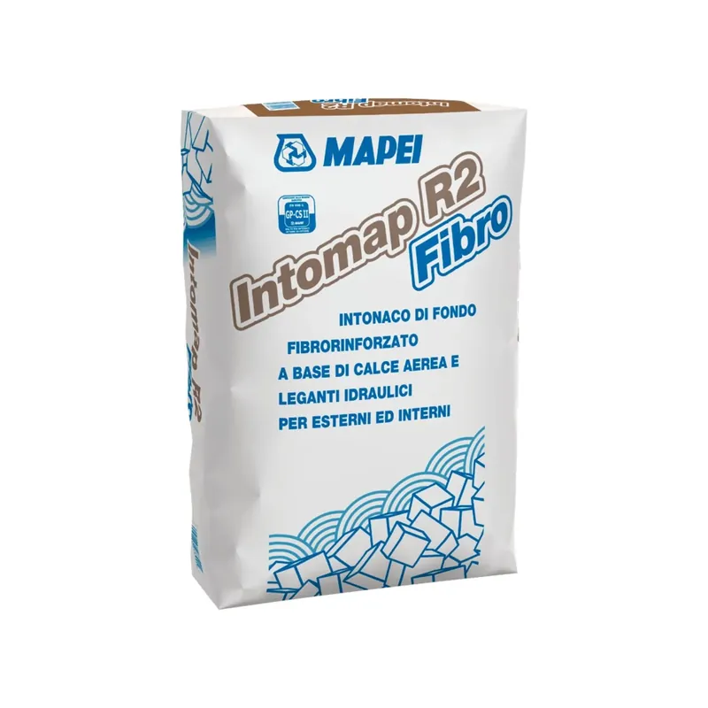 Intomap R2 fibro intonaco cementizio 25 kg Mapei Must-Have