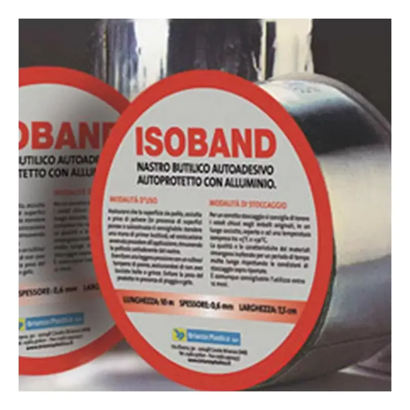 Korting Guaina Isoband Alluminio Butilico 10 mt 150mm Brianza Plastica