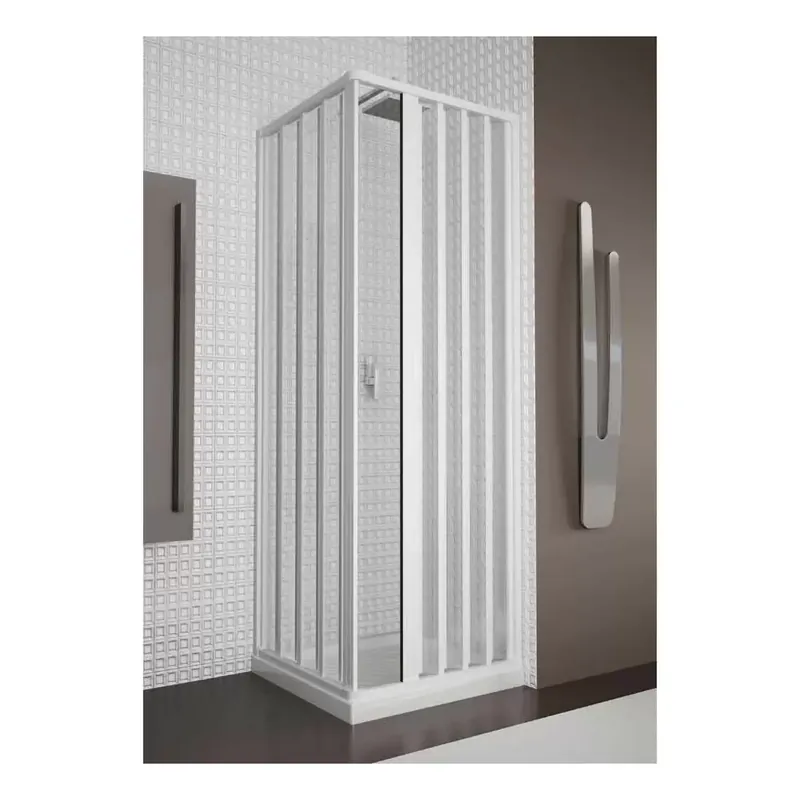 Hete Deal Box doccia 80x100 cm a due lati con apertura totale Parigi PVC