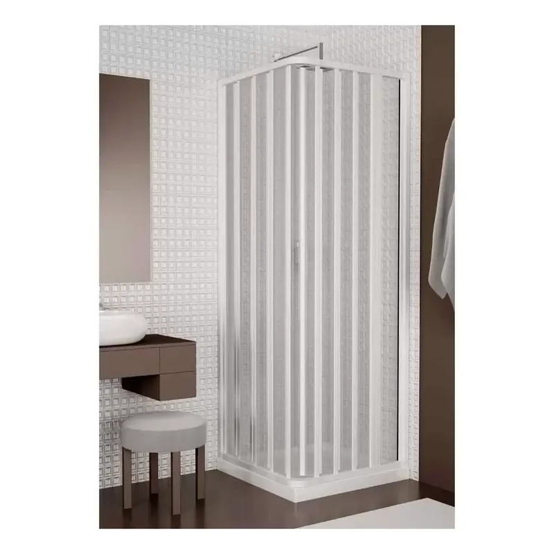 Box doccia 70x120 cm a due lati con apertura laterale Lima PVC Beperkt Aanbod