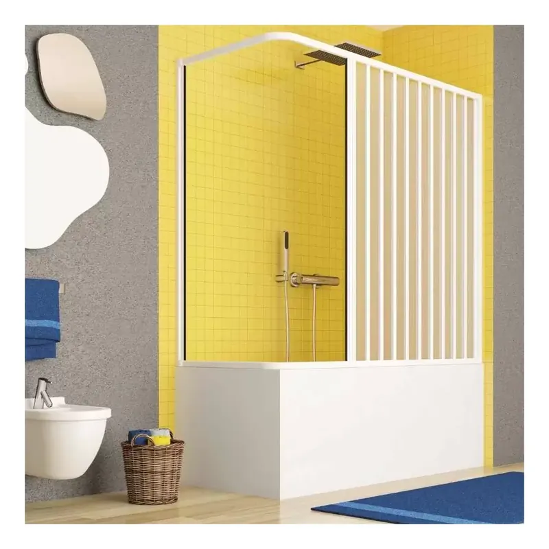 Lage Prijs Box vasca 70x160 cm a due lati con apertura laterale Kiev PVC