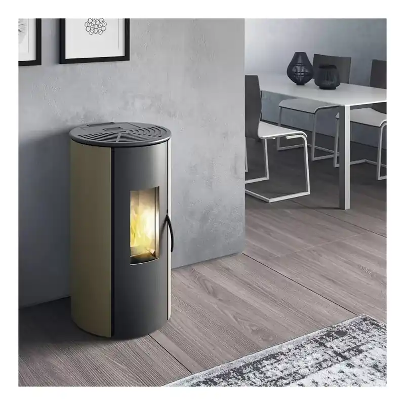 Favoriet Stufa a pellet Disk E Italiana Camini
