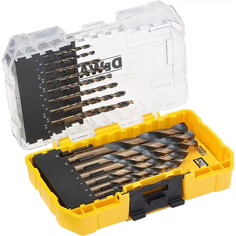 Nieuw Punte trapano metallo DeWalt 23pz Black&Gold DT70729
