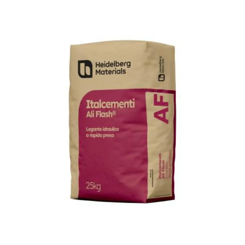 Tijdelijk Beschikbaar Cemento rapido grigio Ali flash 25kg Heidelberg Materials