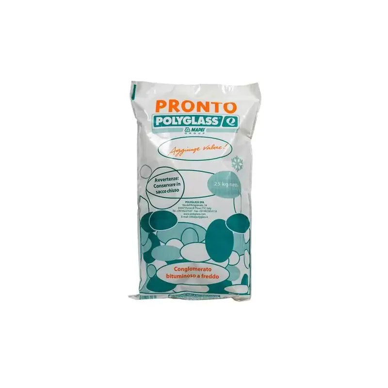 Bitume Pronto a freddo 25 Kg Polyglass Meest Verkocht