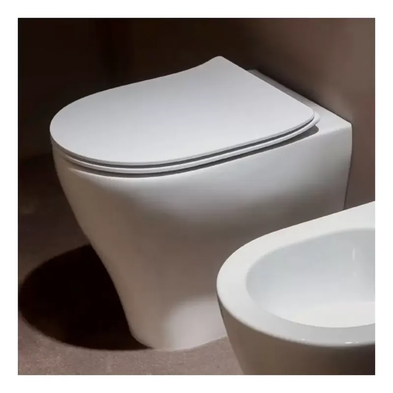 Wc a pavimento Flaminia 52x36 cm bianco App Plus AP117RG Premium
