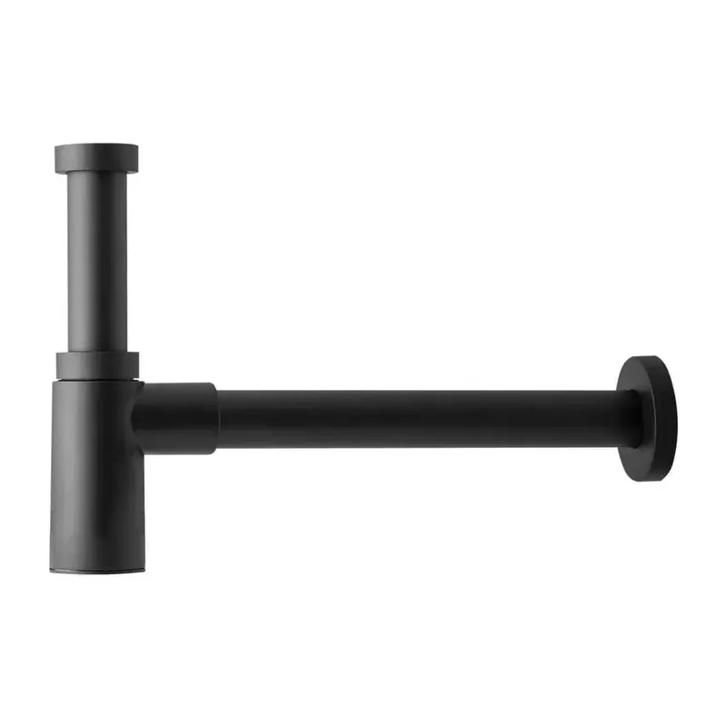 Finale Uitverkoop Sifone lavabo Mao Mao in ottone cromato Nero OMP
