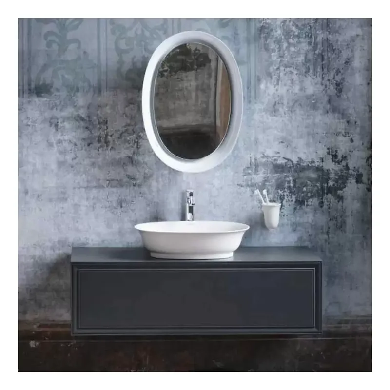Koop Vandaag Base porta lavabo Grigio Ardesia con 1 cassetto The New Classic Laufen