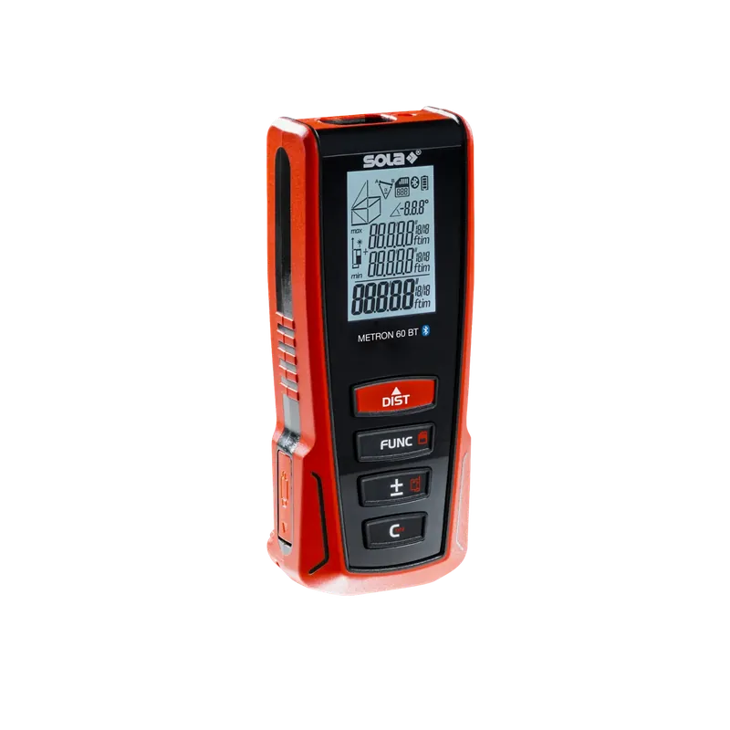 Koop Vandaag Misuratore laser Bluetooth Metron 60 BT Sola - Portata 60 mt
