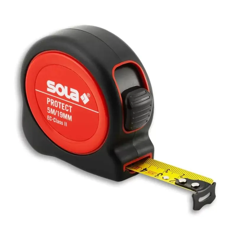 Direct Beschikbaar Flessometro da 5 metri in acciaio Protect Sola