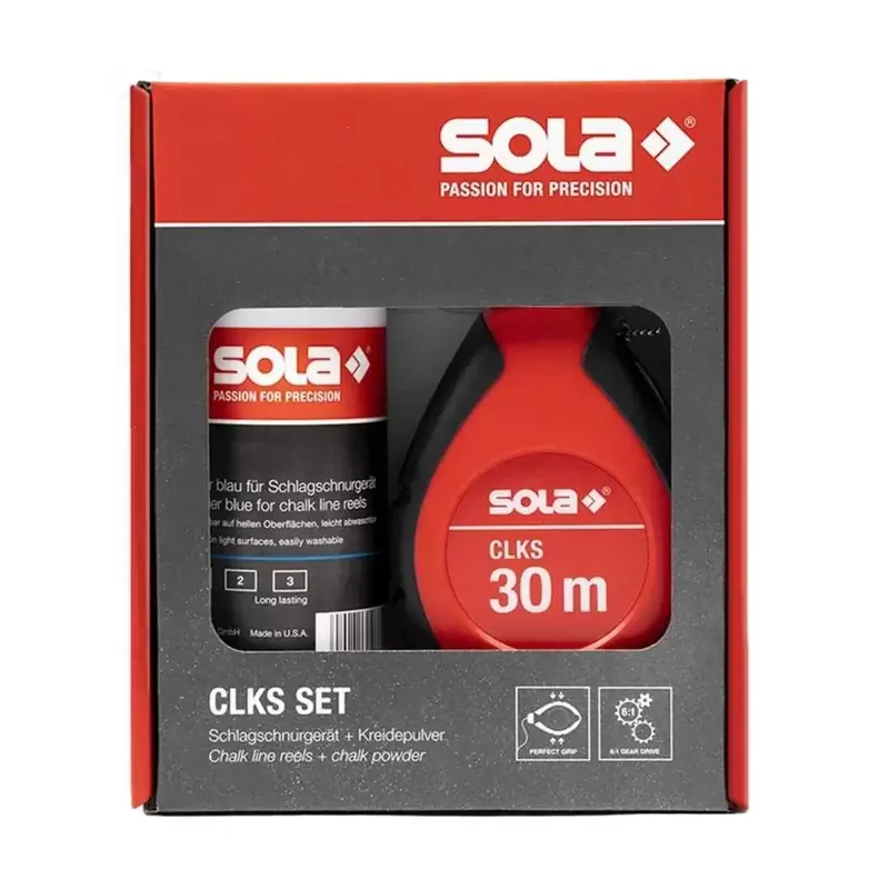Express Levering Tracciatore a filo con polvere rossa CLKS SET Sola